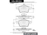 Centric Brake Pad 102.09154 Centric Brake Pad 102.09154