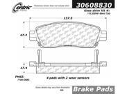 Centric Brake Pad 306.08830