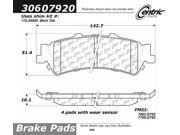 Centric Brake Pad 306.07920
