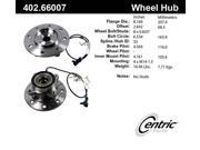 Centric Axle Bearing and Hub Assembly 402.66007E