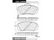 Centric Brake Pad 103.12950 Centric Brake Pad 103.12950