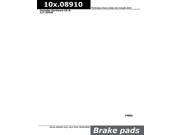 Centric 301.08910 Brake Pad Ceramic