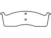 Bendix Brake Pad D591 Bendix Brake Pad D591