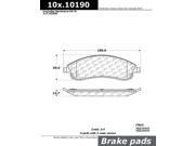 Centric Brake Pad 100.10190 Centric Brake Pad 100.10190