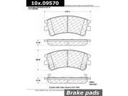 Centric Brake Pad 103.09570 Centric Brake Pad 103.09570