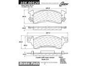 Centric C-Tek Brake Pad 102.00520 Centric C-Tek Brake Pad 102.00520