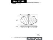 Centric Brake Pad 103.06350