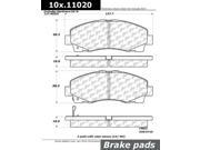 Centric Brake Pad 103.11020