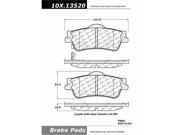 Centric Brake Pad 103.13520 Centric Brake Pad 103.13520