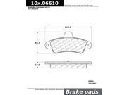 Centric Brake Pad 103.06610 Centric Brake Pad 103.06610