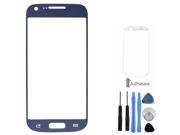 BisLinks® Blue Front Outer Glass Lens Cover For Samsung Galaxy S4 Mini Tools Adhesive