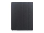 BisLinks® Shimmer Effect Smart Case Cover With TPU Back Case Black For Your iPad 2 3 4
