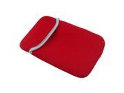 BisLinks® Red Reversible Neoprene Glove Case Cover Sleeve For iPad Mini 1 2 Retina