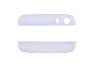 BisLinks® Premium Quality White Top and Bottom Back Cover Repair Part For iPhone 5S