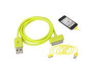 BisLinks® 2M Long Yellow USB Charger Data Sync Cable for iPhone or iPod iPad Sync Only