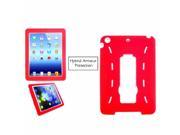BisLinks® Red Heavy Duty ProtectiveKickstand Hard Soft Case Armour Cover iPad 2 3 4