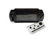 BisLinks® Full Housing Case In Black For Sony Playstation PSP 2000 Mod Replacement Fix