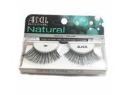 Ardell Naturals Eyelashes False Faux Lash Cosmetics Salon Look Black 111