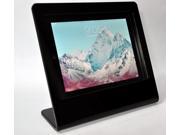iPad 2 3 4 Black Desktop Stand for Kiosk POS Store Display Show Display made by Black Acrylic fits Square Reader