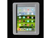 iPad 2 3 4 White VESA Mount Enclosure for POS Kiosk Store Display compatible w Square PayPal Here Amazon register ID Tech Shuttle CC Reader
