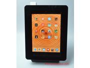 iPad mini 1 2 3 Black Acrylic Security Anti Theft Enclosure with Wall Mount Kit