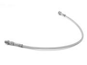 Rugged Ridge 16734.03 Front Brake Hoses Stainless Steel Drum 74 77 Jeep CJ5 And CJ6
