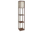 Coaster Floor Lamp In Cappuccino Finish 901568