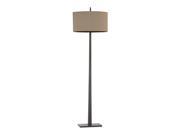 Lamp Works Wheatstone 1 Light Floor Lamp In Bronze Finish D2915