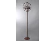 Warehouse of Tiffany Maaja 5 Light Spherical Metal 66 Floor Lamp FL8112