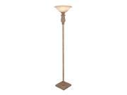 GwG Outlet Metal Glass Floor Lamp 71 H 78479