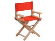 Kid Size Directors Chair in Red
