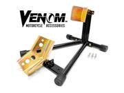 Venom® Motorcycle Bike Front Tire Wheel Chock Lift Stand For Honda CX FT GB 360 500 650