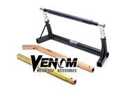 Venom® Adjustable Motorcycle Pivot Center Lift Bar Stand Extends from 7 to 10 Adjustable Motorcycle Pivot Center Lift Bar Stand