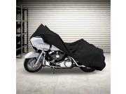 NEH® Motorcycle Bike Cover Travel Dust Storage Cover For Harley Softail Night Train Deluxe FLSTNI