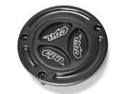 Krator® Black Keyless Gas Cap Logo Twist Off Fuel Tank Cap For Honda RVF 400 All Years