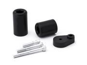 Krator® 2007 2008 Kawasaki ZX6R ZX6 R No Cut Black Frame Sliders Crash Protectors Motorcycle