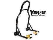 Venom® Motorcycle Front Fork Paddock Wheel Lift Stand For Suzuki Adventurer Sebring Husler Indy