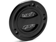 Krator® Black Keyless Gas Cap Twist Off Fuel Tank Cap Logo For Kawasaki ZX 6R 636 2003 2006