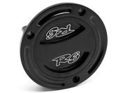 Krator® Black Keyless Gas Cap Twist Off Fuel Tank Cap Logo For Yamaha YZF R6 1999 2015