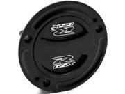 Krator® Black Keyless Gas Cap Twist Off Fuel Tank Cap Logo For Suzuki DL650 2012 2015