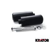Krator® No Cut Extended Frame Sliders Motorcycle Protector For 2012 Yamaha FZ 6 FZ 6S 600