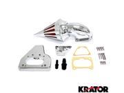Krator® Motorcycle Chrome Spike Air Cleaner Intake Filter For 2009 Honda VTX 1800 R S C N F