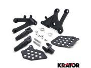 Krator® Frame Fitting Stay Footrests Step Bracket Assembly For Honda CBR 600RR 2003 Front