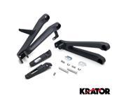 Krator® Frame Fitting Stay Footrests Step Bracket Assembly For Honda CBR 1000RR 2004 Rear