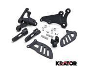 Krator® Frame Fitting Stay Footrests Step Bracket Assembly For Suzuki GSX R 600 2008 Front
