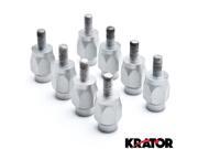 Krator® 3 Wheel Stud Spacer Bolts 10mm x 1.25 2xWheels For Polaris YFZ