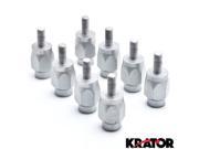 Krator® 3 Wheel Stud Spacer Bolts 3 8 Widens 2 Wheels For Polaris Magnum Front
