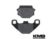 KMG® 1990 1991 KTM DXC EXC EGS 350 Brembo Calipers Rear Carbon Kevlar Organic NAO Disc Brake Pads Set