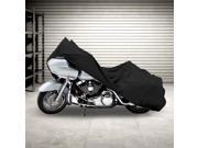 NEH® Motorcycle Bike Cover Travel Dust Storage Cover For Yamaha Road Star Warrior Midnight