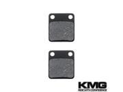 KMG® 2000 2011 Kawasaki KX 65 Rear Carbon Kevlar Organic NAO Disc Brake Pads Set
